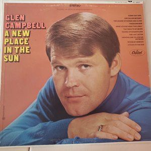 Glen Campbell a new place in the sun vinyl record